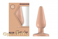 Buttplug - Rubber - 6 Inch - Model 1 - Flesh 