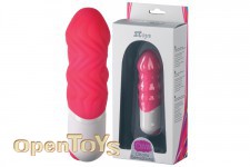 Olivia Silicone-Vibrator hell-rot 