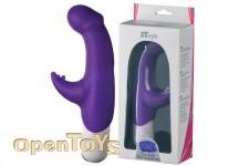 Ashley Silicone-Vibrator purple 