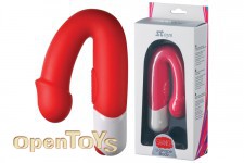 Shanice Silicone-Vibrator red 