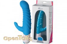 Ayleen Silicone-Vibrator blau 