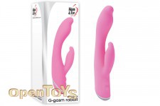 Silicone G-Gasm Rabbit - Pink 