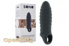 No. 36 - Stretchy Thick Penis Extension - Grey 