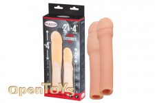 Penis Extender Set 2 Inch plus 4 Inch 