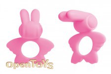 Silicone Butterfly Couples Ring 