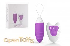 7 Speed Silicone Love Egg - Purple 