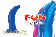 Dildo Dolphin Stub  M, blau 