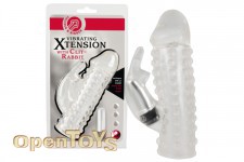 Vibrating Xtension with Clit-Rabbit 