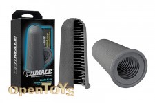 OptiMALE - Stroke N'Go Premium Silicone Stroker with Lubricant Packet 