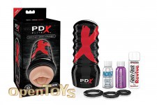 PDX Elite Air-Tight Oral Stroker 