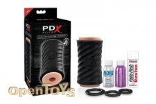 PDX Elite Sure Grip Silicone Stroker 