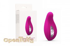 Rechargeable 7 Speed Silicone Lay-On Vibe - Pink 
