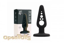 Butt Plug - Hollow 4 - 4 Inch - Black 