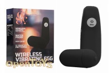 Wireless Vibrating Egg - Black 