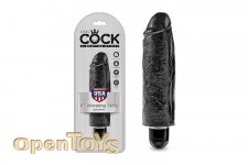 6 Inch Vibrating Stiffy - Black 