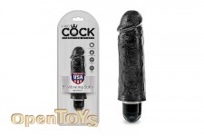 5 Inch Vibrating Stiffy - Black 