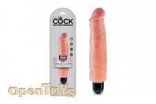 7 Inch Vibrating Stiffy - Skin 