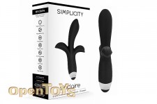 Sinclaire - G-Spot and Clitoral Vibrator - Black 