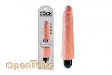 9 Inch Vibrating Stiffy - Skin 