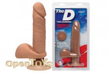 The Perfect D Vibrating 7 Inch - Caramel 