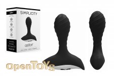 Astor - Anal Vibrator - Black 