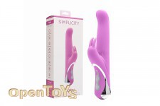 Fadey - Rechargeable Rabbit Vibrator - Pink 