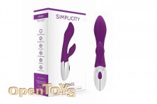 Alexis - Classic G-Spot Vibrator - Purple 