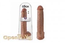 15 Inch Cock - with Balls - Tan 