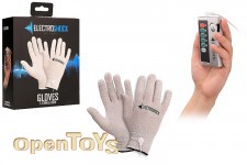 E-Stimulation Gloves - Grey 