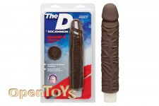 The Shakin D Vibrating 9 Inch - Chocolate 