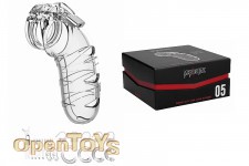 Model 05 - Chastity - 5.5 Inch - Cock Cage - Transparent 