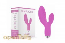 Holly - G-Spot and Clitoral Vibrator - Pink 