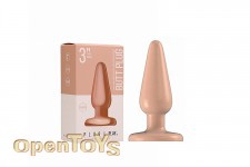 Butt Plug - Basic - 3 Inch - Flesh 