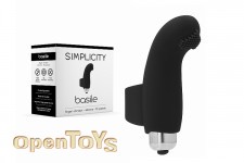 Basile - Finger Vibrator - Black 