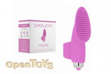 Marie - Finger Vibrator - Pink 