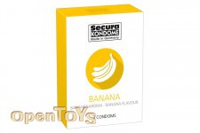 Secura Kondome - Banana - 3er Pack 