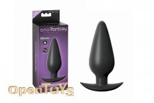 Large Weighted Silicone Plug - Black 
