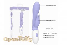 Juicy - Rabbit Vibrator - Purple 