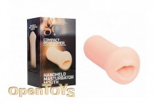 Handheld Masturbator Mouth - Flesh 