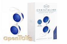 Chrystalino Ben Wa Small - Blue 