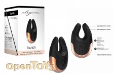 Dual Motor Clitoral Stimulator - Lavish - Black 