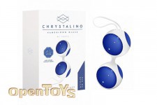 Chrystalino Ben Wa Medium - Blue 