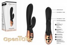 Heating G-Spot Vibrator - Exquisite - Black 