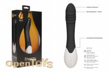 Frenzy - Rechargeable Heating G-Spot Vibrator - Black 