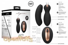 Dual Vibrating Toy - Purity - Black 