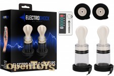 Electro Nipple Suckers - Transparent 