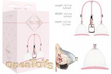 Breast Pump Set Large - Rose Gold 