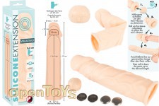 Silicone Extension Vibrating 