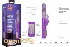 Thrusting Rabbit Vibrator - Purple 