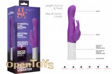 Rotating Rabbit Vibrator - Purple 